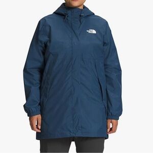 THE NORTH FACE Women's Waterproof Antora Parka, Navy Blue